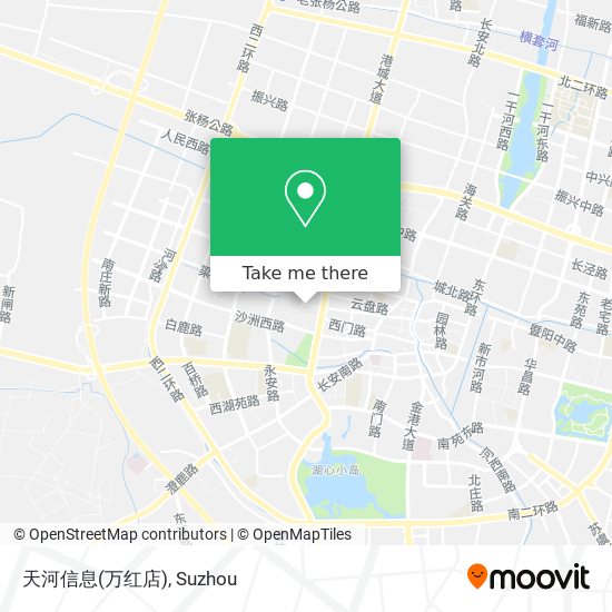 天河信息(万红店) map