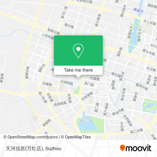 天河信息(万红店) map
