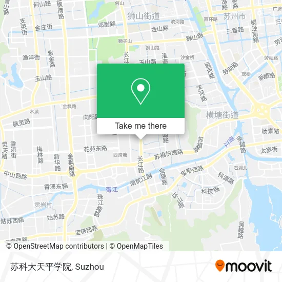 苏科大天平学院 map