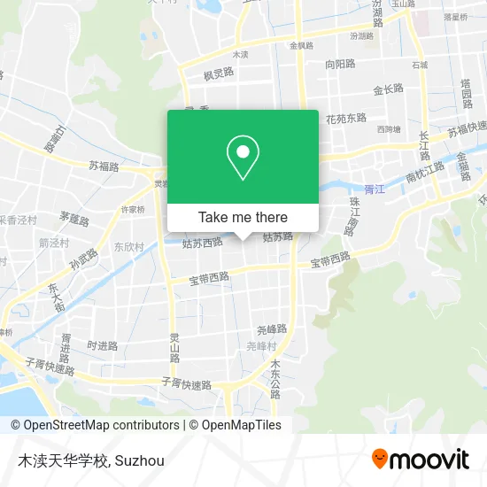 木渎天华学校 map