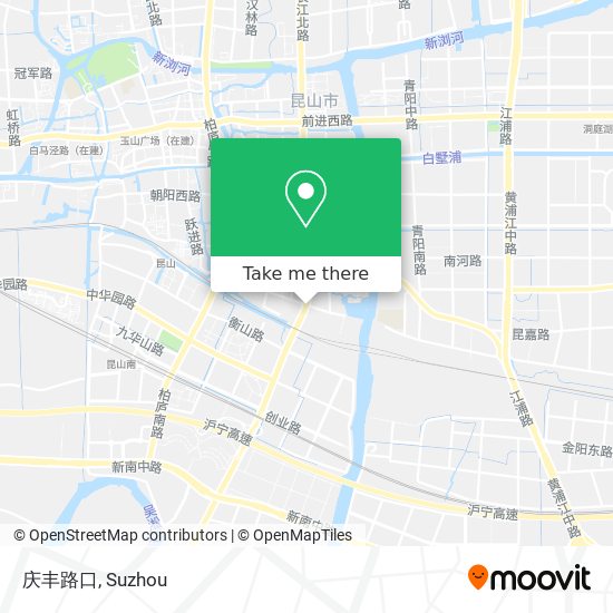 庆丰路口 map
