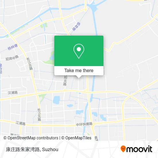 康庄路朱家湾路 map