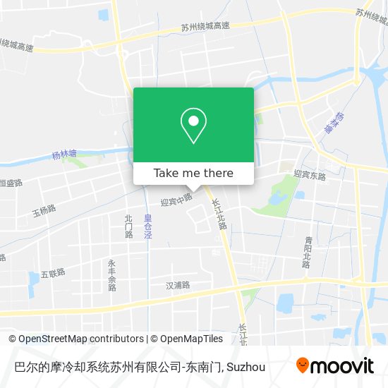 巴尔的摩冷却系统苏州有限公司-东南门 map