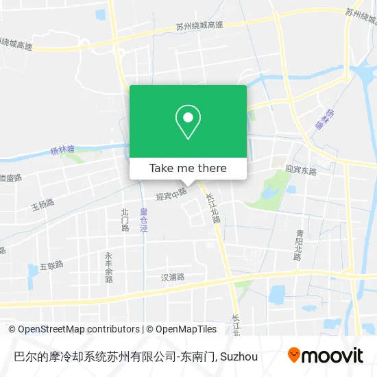 巴尔的摩冷却系统苏州有限公司-东南门 map