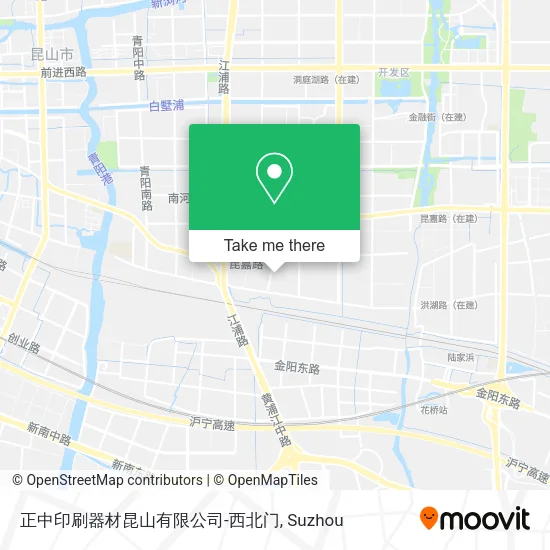 正中印刷器材昆山有限公司-西北门 map