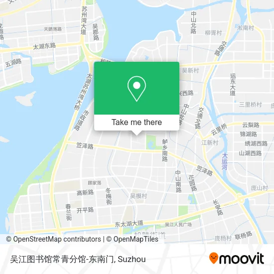 吴江图书馆常青分馆-东南门 map