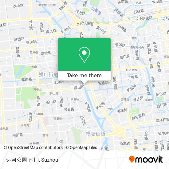 运河公园-南门 map