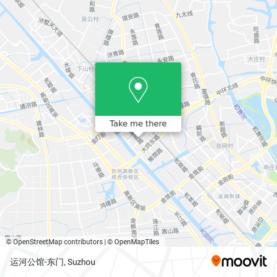 运河公馆-东门 map