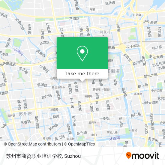 苏州市商贸职业培训学校 map