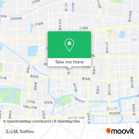 玉山镇 map