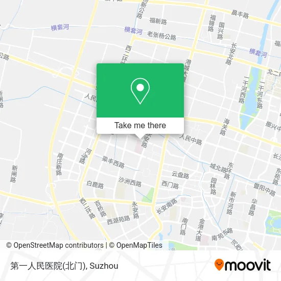 第一人民医院(北门) map