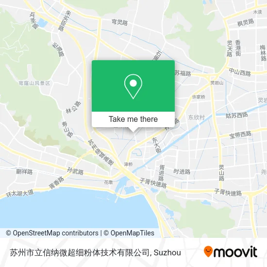 苏州市立信纳微超细粉体技术有限公司 map