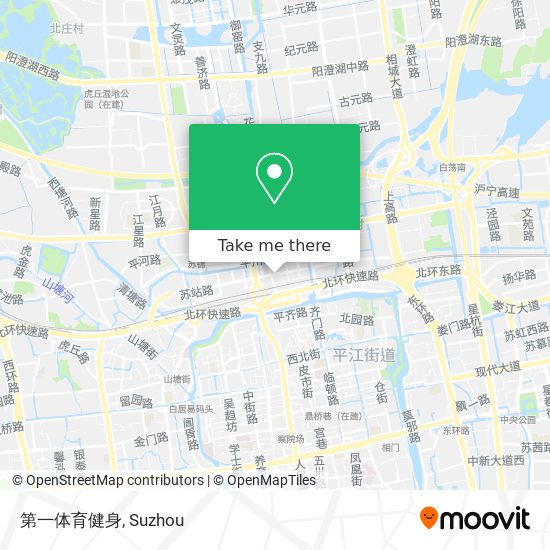 第一体育健身 map