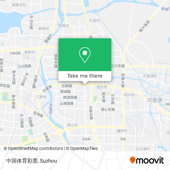 中国体育彩票 map
