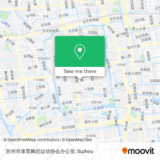 苏州市体育舞蹈运动协会办公室 map