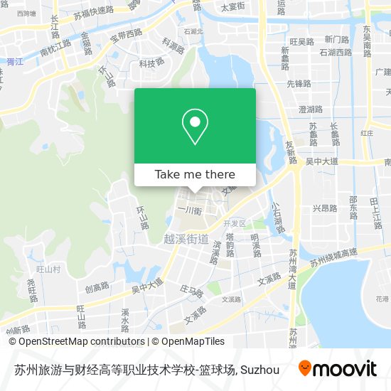 苏州旅游与财经高等职业技术学校-篮球场 map