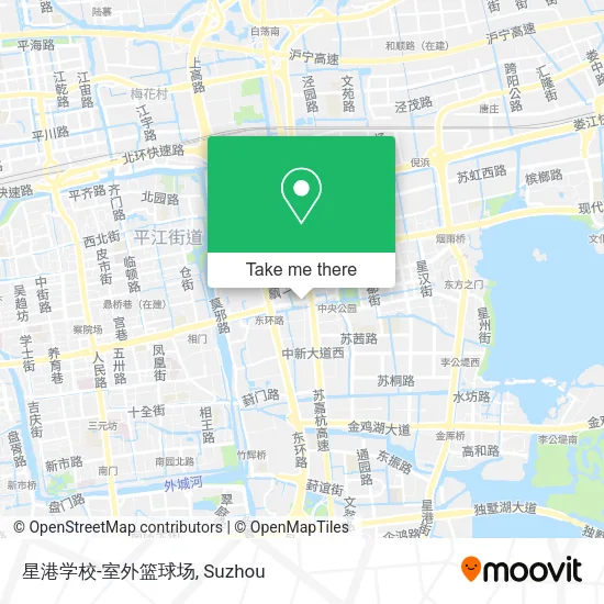 星港学校-室外篮球场 map