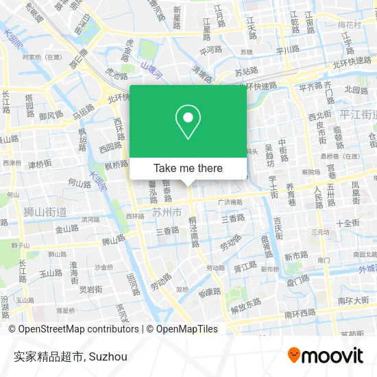 实家精品超市 map