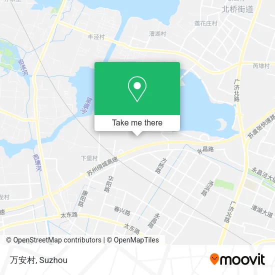 万安村 map