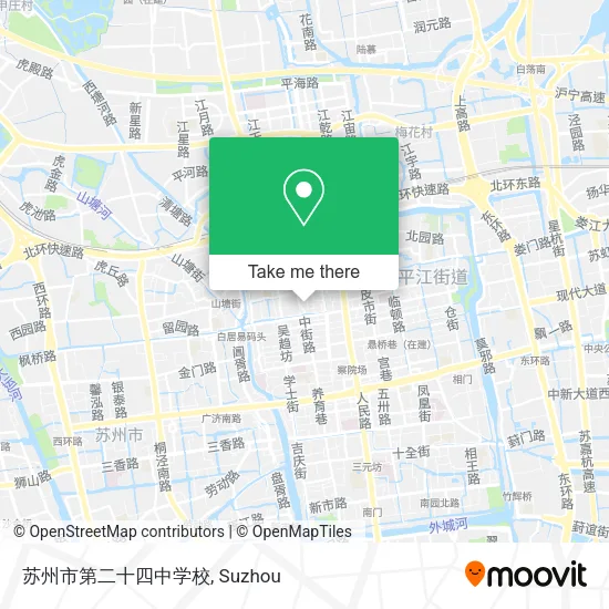苏州市第二十四中学校 map