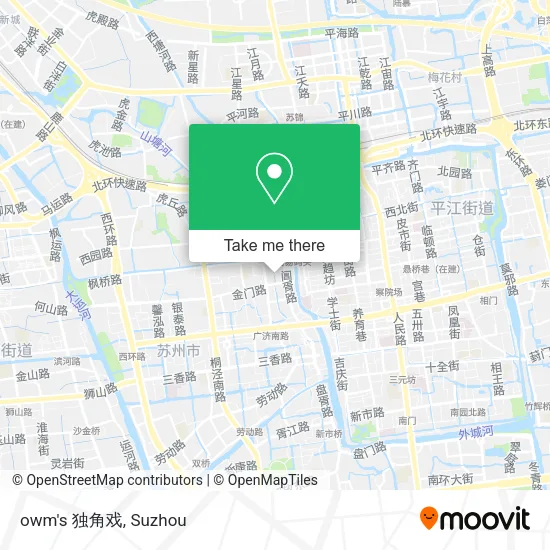 owm's 独角戏 map