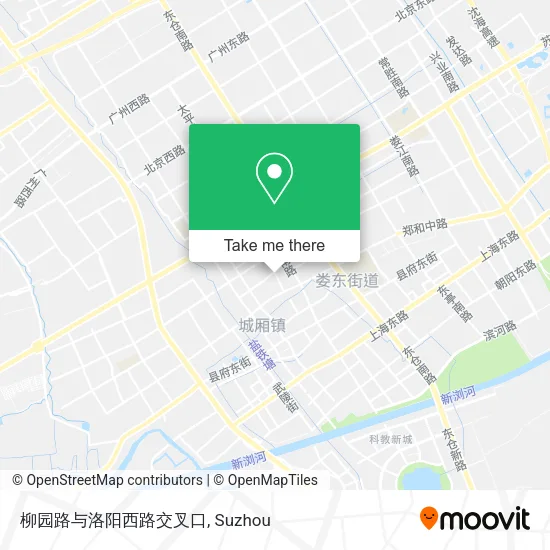 柳园路与洛阳西路交叉口 map