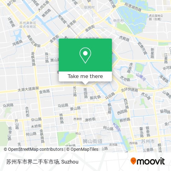 苏州车市界二手车市场 map