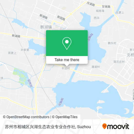 苏州市相城区兴湖生态农业专业合作社 map