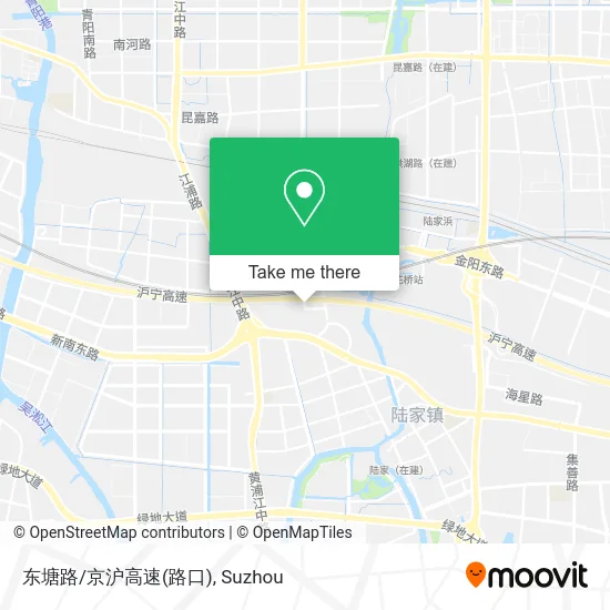 东塘路/京沪高速(路口) map