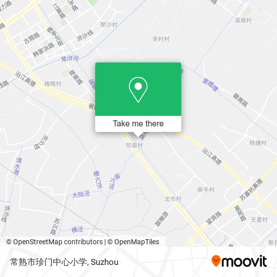 常熟市珍门中心小学 map