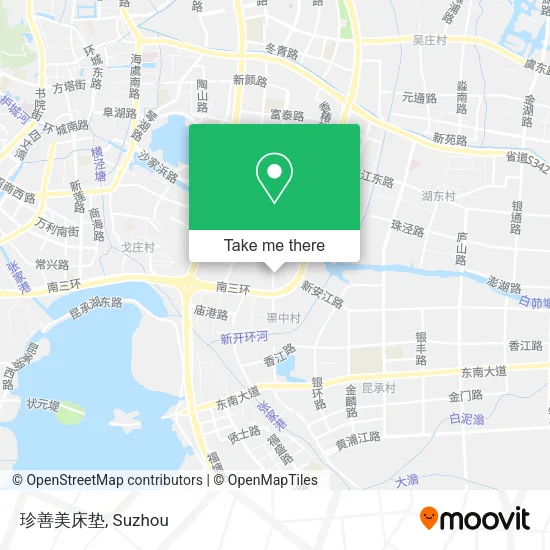 珍善美床垫 map