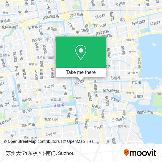 苏州大学(东校区)-南门 map