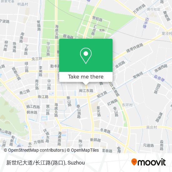 新世纪大道/长江路(路口) map