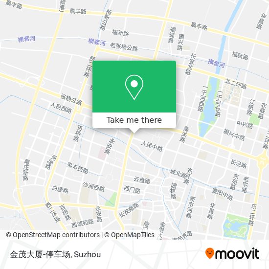 金茂大厦-停车场 map