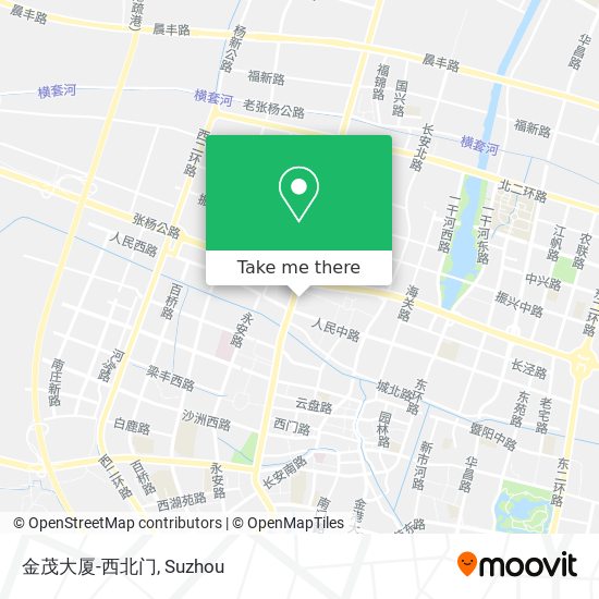 金茂大厦-西北门 map