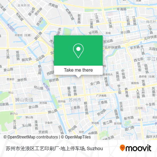 苏州市沧浪区工艺印刷厂-地上停车场 map