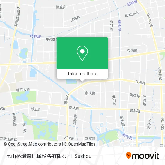 昆山格瑞森机械设备有限公司 map