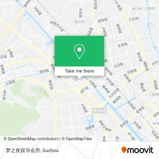 梦之夜娱乐会所 map