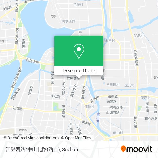 江兴西路/中山北路(路口) map