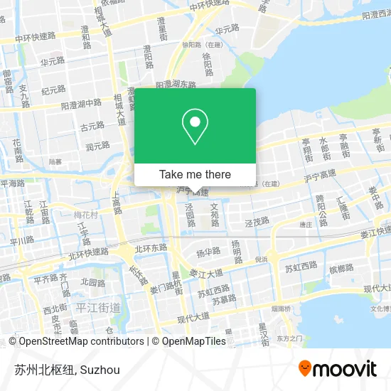苏州北枢纽 map