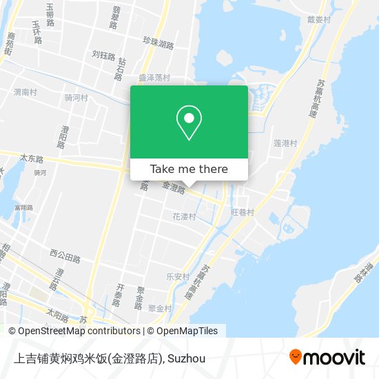 上吉铺黄焖鸡米饭(金澄路店) map