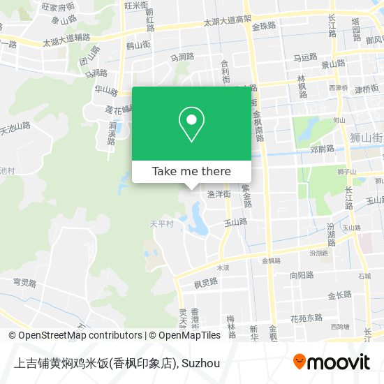 上吉铺黄焖鸡米饭(香枫印象店) map