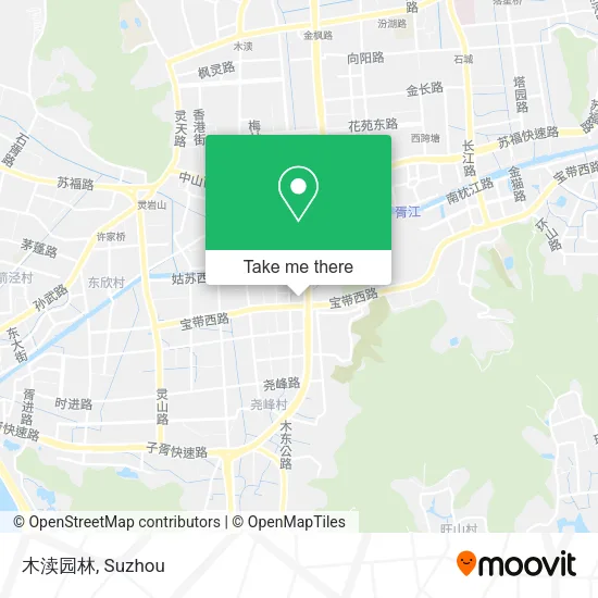 木渎园林 map