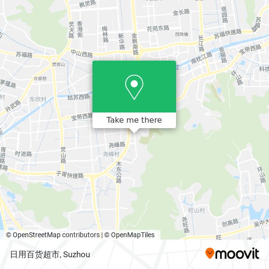 日用百货超市 map