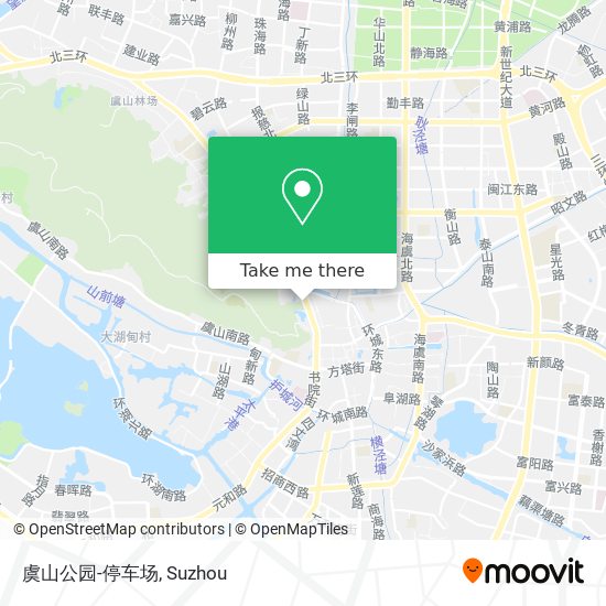 虞山公园-停车场 map