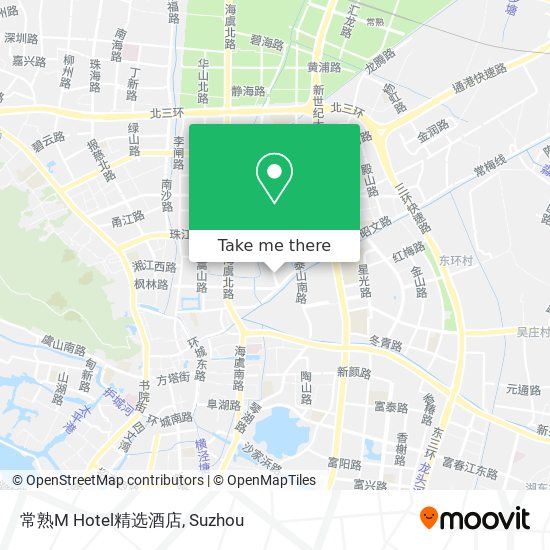 常熟M Hotel精选酒店 map