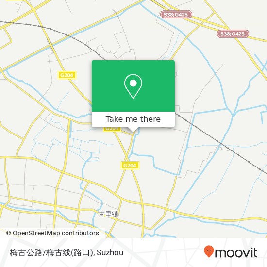 梅古公路/梅古线(路口) map