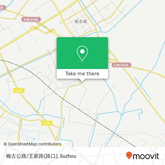 梅古公路/王家路(路口) map