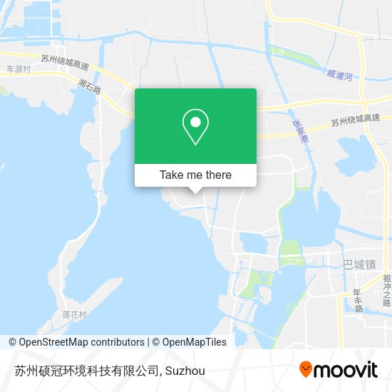 苏州硕冠环境科技有限公司 map