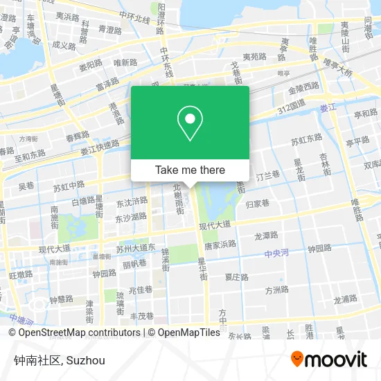钟南社区 map